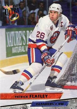 #34 Patrick Flatley - New York Islanders - 1993-94 Ultra Hockey
