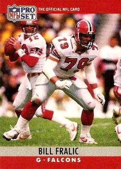#34 Bill Fralic - Atlanta Falcons - 1990 Pro Set Football