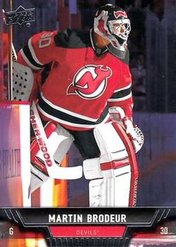 #34 Martin Brodeur - New Jersey Devils - 2013-14 Upper Deck Hockey