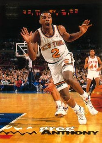 #34 Greg Anthony - New York Knicks - 1993-94 Stadium Club Basketball
