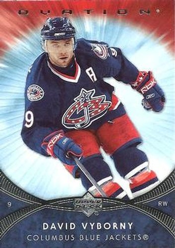#34 David Vyborny - David Vyborny - 2007-08 Upper Deck Ovation Hockey
