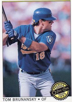 #34 Tom Brunansky - Milwaukee Brewers - 1993 O-Pee-Chee Premier Baseball