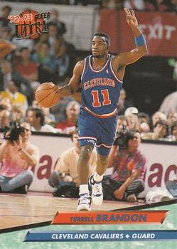 #34 Terrell Brandon - Cleveland Cavaliers - 1992-93 Ultra Basketball