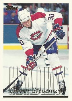 #34 Turner Stevenson - Montreal Canadiens - 1995-96 Topps Hockey