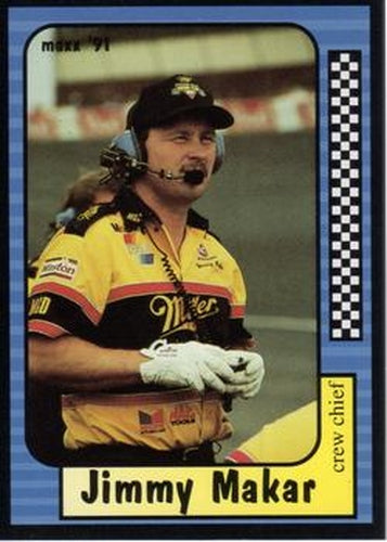 #34 Jimmy Makar - Penske Racing South - 1991 Maxx Racing
