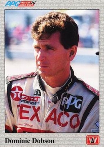 #34 Dominic Dobson - Bayside Disposal Racing - 1991 All World Indy Racing