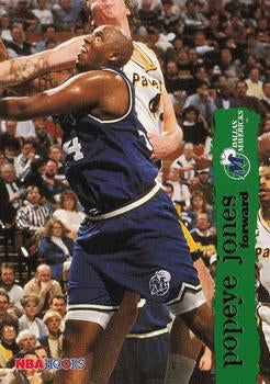 #34 Popeye Jones - Dallas Mavericks - 1995-96 Hoops Basketball