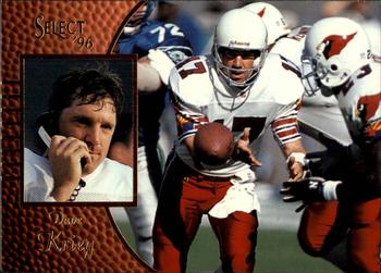 #34 Dave Krieg - Arizona Cardinals - 1996 Select Football