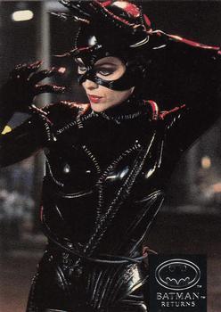 #34 Selina's apartment very much reflects her per - 1992 Stadium Club Batman Returns