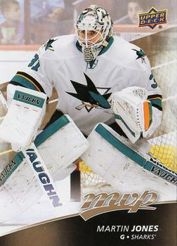 #34 Martin Jones - San Jose Sharks - 2017-18 Upper Deck MVP Hockey