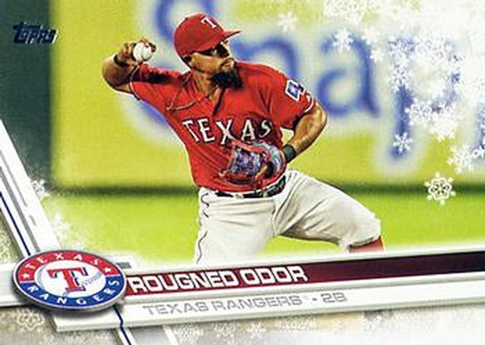 #HMW34 Rougned Odor - Texas Rangers - 2017 Topps Holiday Baseball