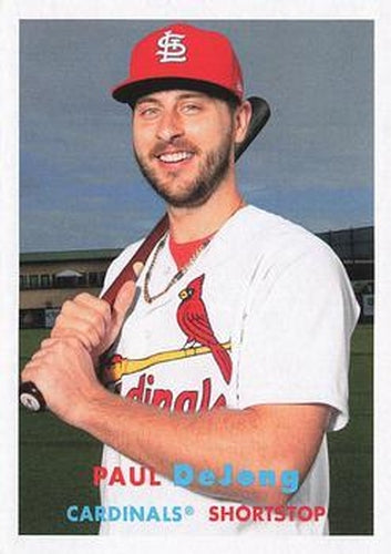#34 Paul DeJong - St. Louis Cardinals - 2021 Topps Archives Baseball