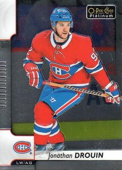 #34 Jonathan Drouin - Montreal Canadiens - 2017-18 O-Pee-Chee Platinum Hockey