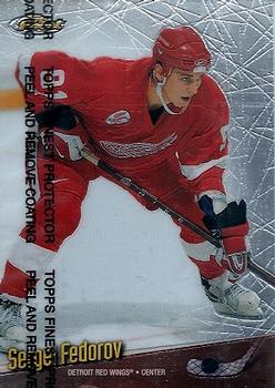 #34 Sergei Fedorov - Detroit Red Wings - 1998-99 Finest Hockey