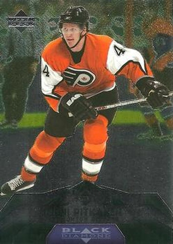 #34 Joni Pitkanen - Edmonton Oilers - 2007-08 Upper Deck Black Diamond Hockey