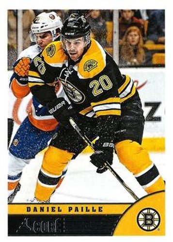 #34 Daniel Paille - Boston Bruins - 2013-14 Score Hockey