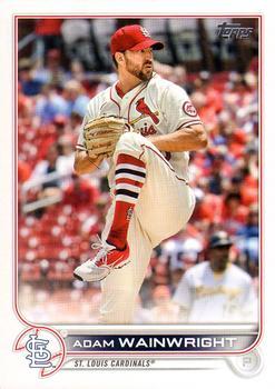 #34 Adam Wainwright - St. Louis Cardinals - 2022 Topps Baseball