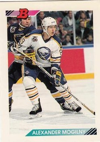 #34 Alexander Mogilny - Buffalo Sabres - 1992-93 Bowman Hockey