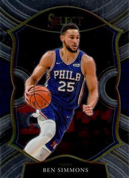 #34 Ben Simmons - Philadelphia 76ers - 2020-21 Panini Select Basketball