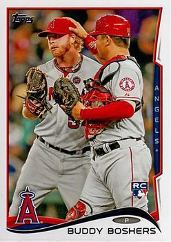 #34 Buddy Boshers - Los Angeles Angels - 2014 Topps Baseball