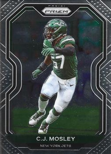 #34 C.J. Mosley - New York Jets - 2020 Panini Prizm Football