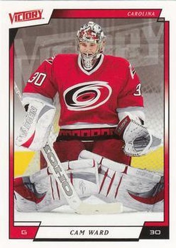 #34 Cam Ward - Carolina Hurricanes - 2006-07 Upper Deck Victory Hockey