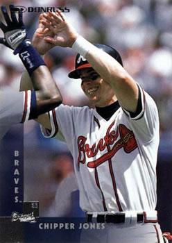 #34 Chipper Jones - Atlanta Braves - 1997 Donruss Baseball