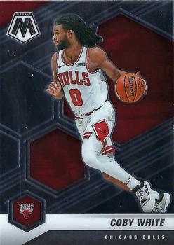 #34 Coby White - Chicago Bulls - 2020-21 Panini Mosaic Basketball