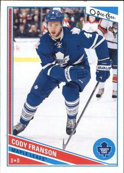 #34 Cody Franson - Toronto Maple Leafs - 2013-14 O-Pee-Chee Hockey
