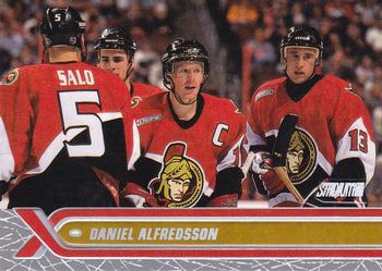 #34 Daniel Alfredsson - Ottawa Senators - 2000-01 Stadium Club Hockey