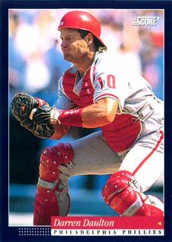 #34 Darren Daulton - Philadelphia Phillies -1994 Score Baseball