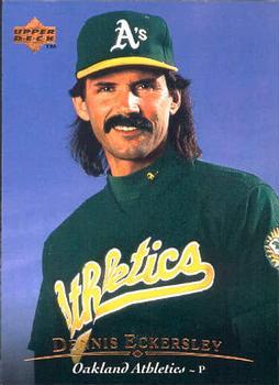 #34 Dennis Eckersley - Oakland Athletics - 1995 Upper Deck Baseball