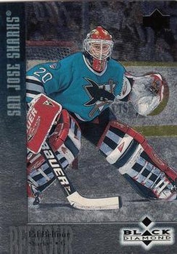 #34 Ed Belfour - San Jose Sharks - 1996-97 Upper Deck Black Diamond Hockey