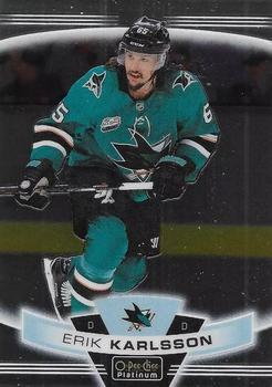 #34 Erik Karlsson - San Jose Sharks - 2019-20 O-Pee-Chee Platinum Hockey