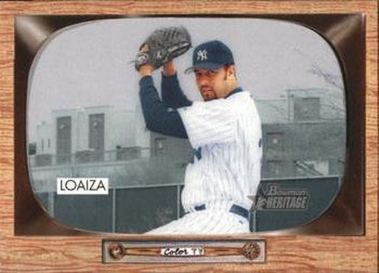 #34 Esteban Loaiza - New York Yankees - 2004 Bowman Heritage Baseball