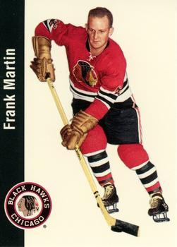 #34 Frank Martin - Chicago Blackhawks - 1994 Parkhurst Missing Link 1956-57 Hockey