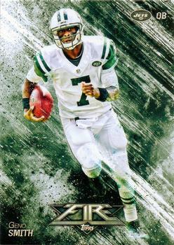 #34 Geno Smith - New York Jets - 2014 Topps Fire Football