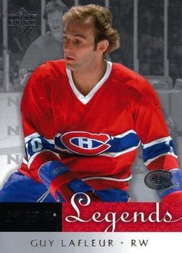 #34 Guy Lafleur - Montreal Canadiens - 2001-02 Upper Deck Legends Hockey
