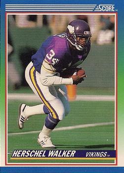 #34 Herschel Walker - Minnesota Vikings - 1990 Score Football