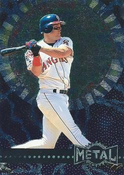 #34 J.T. Snow - California Angels - 1996 Metal Universe Baseball