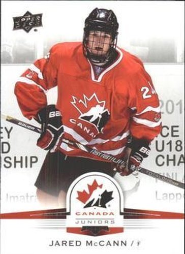#34 Jared McCann - Canada - 2014-15 Upper Deck Team Canada Juniors Hockey