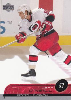 #34 Jeff O'Neill - Carolina Hurricanes - 2002-03 Upper Deck Hockey