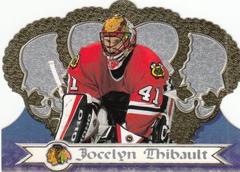 #34 Jocelyn Thibault - Chicago Blackhawks - 1999-00 Pacific Crown Royale Hockey