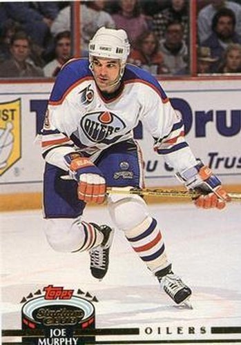 #34 Joe Murphy - Edmonton Oilers - 1992-93 Stadium Club Hockey