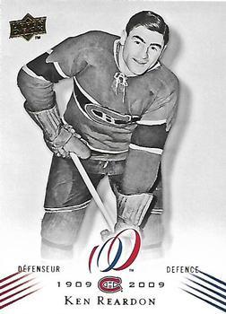 #34 Ken Reardon - Montreal Canadiens - 2008-09 Upper Deck Montreal Canadiens Centennial Hockey