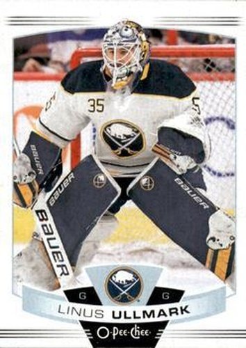 #34 Linus Ullmark - Buffalo Sabres - 2019-20 O-Pee-Chee Hockey