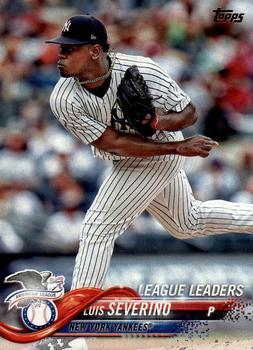 #34 Luis Severino - New York Yankees - 2018 Topps Baseball