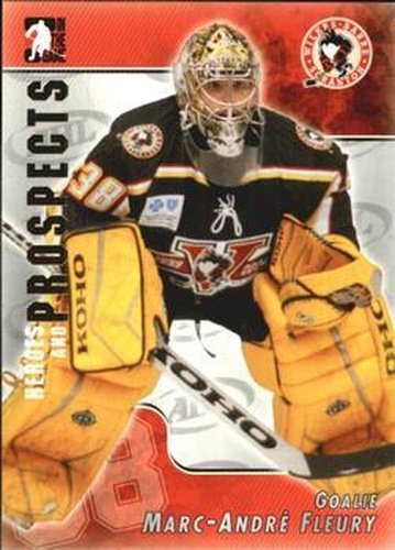 #34 Marc-Andre Fleury - Wilkes-Barre/Scranton Penguins - 2004-05 In The Game Heroes and Prospects Hockey