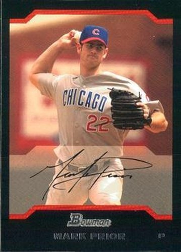 #34 Mark Prior - Chicago Cubs - 2004 Bowman Baseball