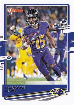 #34 Marquise Brown - Baltimore Ravens - 2020 Donruss Football